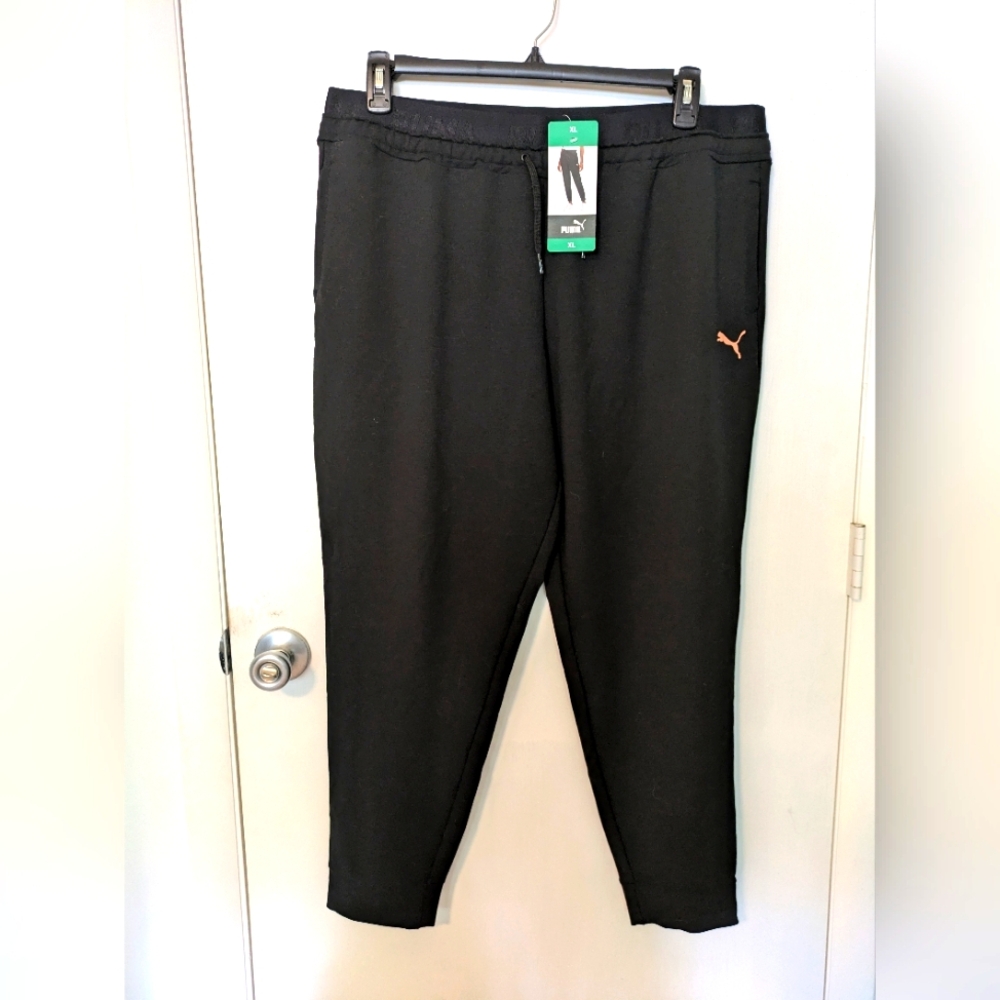 NWT Puma XL Black Jogger Pant